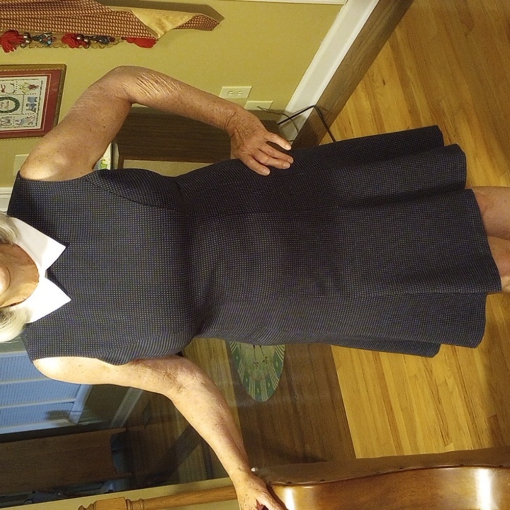 Lauren Ralph Lauren Black Swiss Dot Dress - Picture 1 of 15